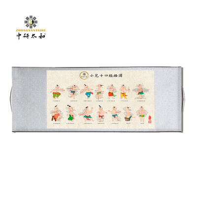 Tableau de médecine traditionnelle chinoise à défilement mural pour le bureau et la famille