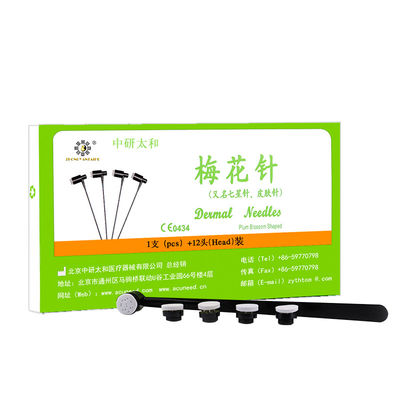 Outil d'acupuncture Zhongyan Plum Blossom de 15 cm de long, OEM avec service personnalisé