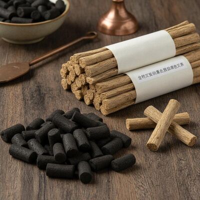 Application sur tout le corps Mini Moxa bâtonnets de Moxa à base de plantes noires et brun clair non parfumés pour la médecine traditionnelle chinoise