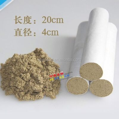 Rouleaux de Moxa Noir Pur pour Moxibustion Moxibustion des Acupoints Corporels Rouleaux Naturels à Base de Plantes Conçus pour Promouvoir la Santé et la Gestion