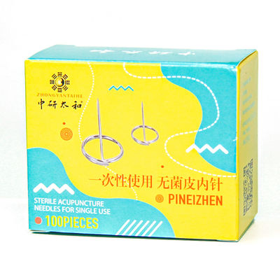 Acier inoxydable intradermique des aiguilles 100Pcs d'acuponcture de Jianlekang