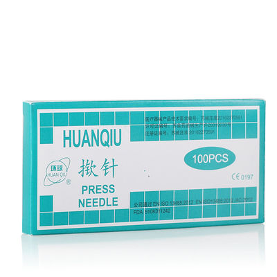 qualité  Professional Acupuncture Press Needles Disposable Sterile Press Tack Needles Usine