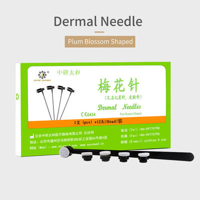 qualité  ISO13485 Plum Blossom 7 Star Needle Acupuncture With 12 Replaceable Heads Usine