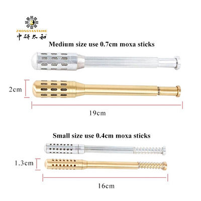 Durée de conservation 2 ans si elle est stockée correctement Moxibustion outils de différentes tailles Appareils de traitement adaptés aux procédures médicales