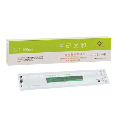 Aiguilles jetables d'acuponcture de Sujok d'aiguilles d'acuponcture d'acier inoxydable de dialyse