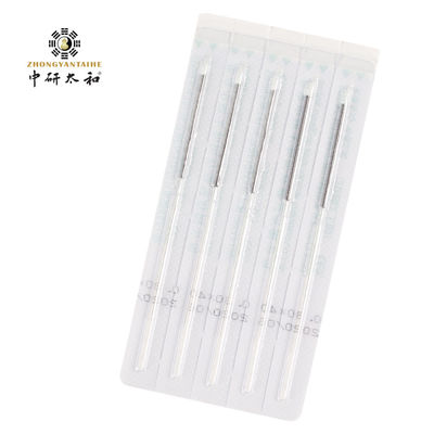Aiguilles d'acupuncture intradermique cosmétique et médicale Structure droite assurant la sécurité et l'efficacité de l'acupuncture