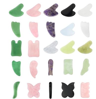 Irregular Jade Guasha Tools Guasha Massage Board Perfect For Relaxing Muscles And Tissues Enhancing Overall Body Wellness