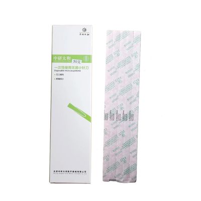 0.20mm~0.40mm Aiguilles d'acupuncture faciale sûres à usage unique