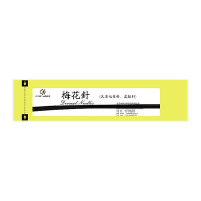 Manche en PVC Aiguille de marteau dermique stérile jetable pour soins de la peau professionnels et sûrs