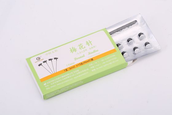 15 cm stérile Dermique Plume Blossom Aiguille Le meilleur choix pour le traitement d'acupuncture