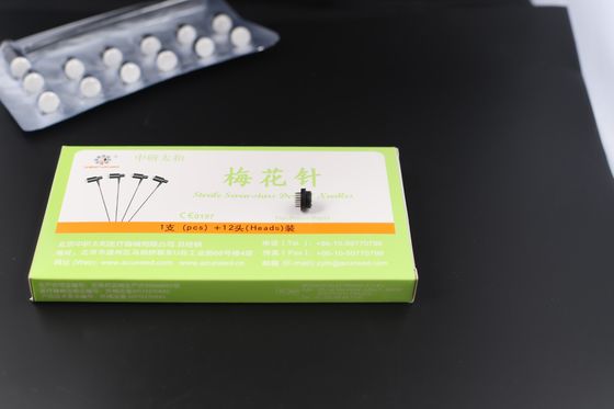 15 cm stérile Dermique Plume Blossom Aiguille Le meilleur choix pour le traitement d'acupuncture