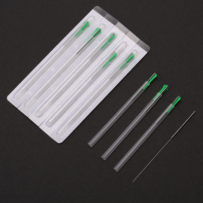 Aiguilles d'acupuncture pointues à usage unique pour la beauté du visage