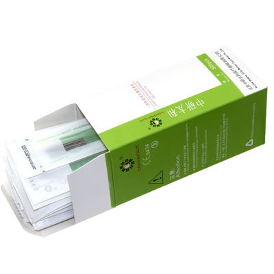 Aiguilles d'acupuncture de beauté du visage jetables répondent à la norme GB 2024-2016 en acier inoxydable