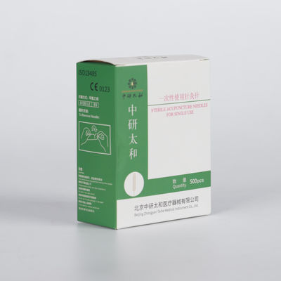 Aiguilles d'acupuncture stérilisées à usage unique de 0,20 à 0,40 mm pour les soins de beauté