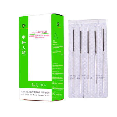 Aiguilles d'acupuncture / planche d'acupuncture stérilisée par l'oxyde d'éthylène pour l'acupuncture médicale chinoise