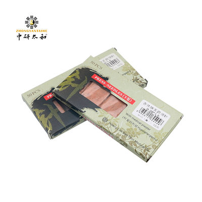 GB 2024-2016 Norme de sécurité Aiguilles de presse d'acupuncture avec une durée de conservation de 5 ans pour les appareils de médecine chinoise