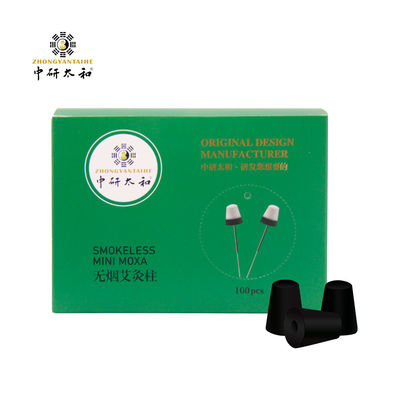 Moxibustion d'armoise noire vieillie pour améliorer la détoxification du corps, stimuler le bien-être et soulager les symptômes - Thérapie à base de plantes