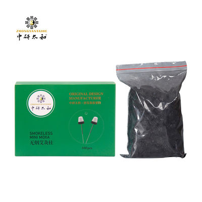 Moxibustion d'armoise noire vieillie pour améliorer la détoxification du corps, stimuler le bien-être et soulager les symptômes - Thérapie à base de plantes