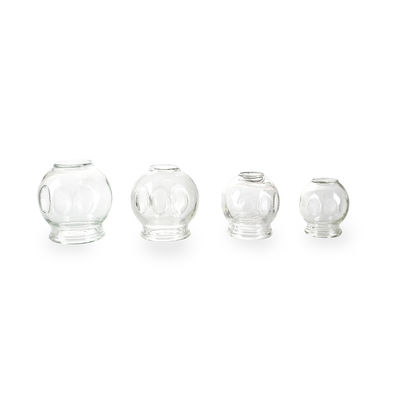 Ensemble mettant en forme de tasse du vide 5Pcs en verre anti-vieillissement chinois pour le visage et le corps