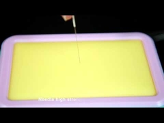 Aiguilles d'acupuncture stériles médicales de 0,2 mm Tubes de guidage individuels avec poignée en acier inoxydable