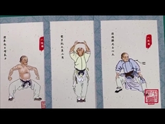 Une carte postale de la culture de la médecine chinoise